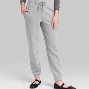 Wild Fable Gray Jogger Sweatpants XS Comfy Lounge NWT